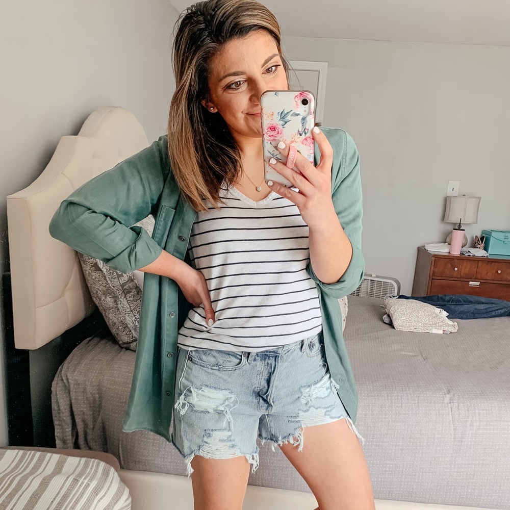 American Eagle boyfriend shorts